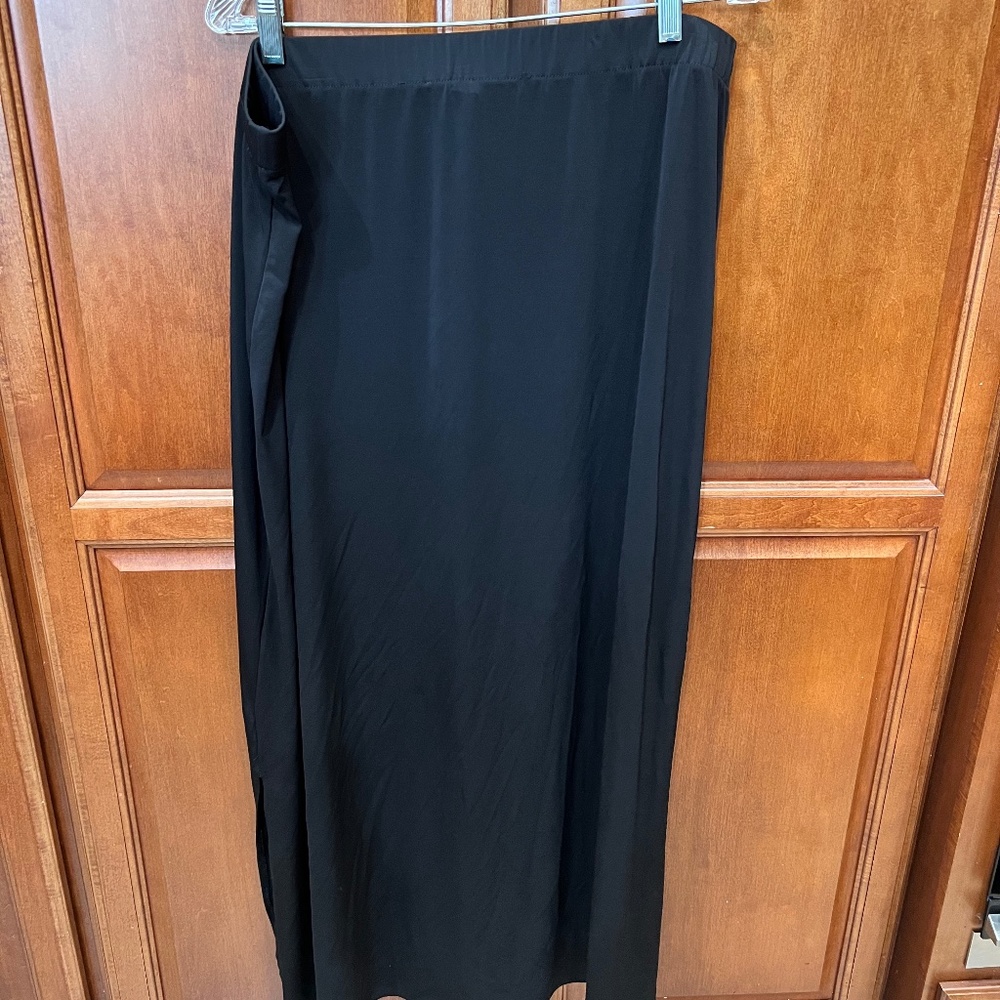 Chico's Black Maxi Skirt